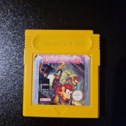 Donkey kong land 2 game boy spill