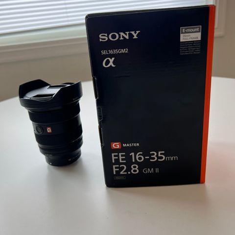 Helt nytt Sony FE 16-35mm f/2,8 GM II - Vidvinkelzoom med Svært høy ytelse!