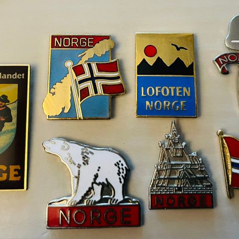 Norge-pins.