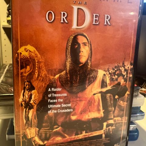The Order. DVD. Sjelden/utgått. Jean-Claude Van Damme
