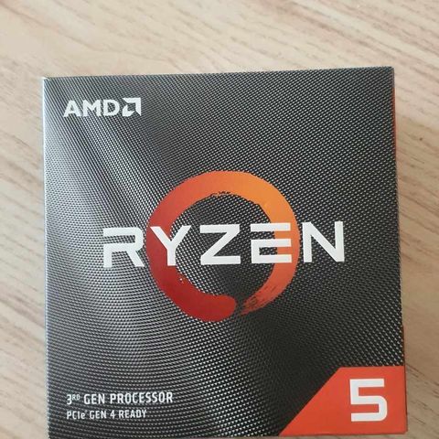 AMD Ryzen 5 3600 CPU + vifte