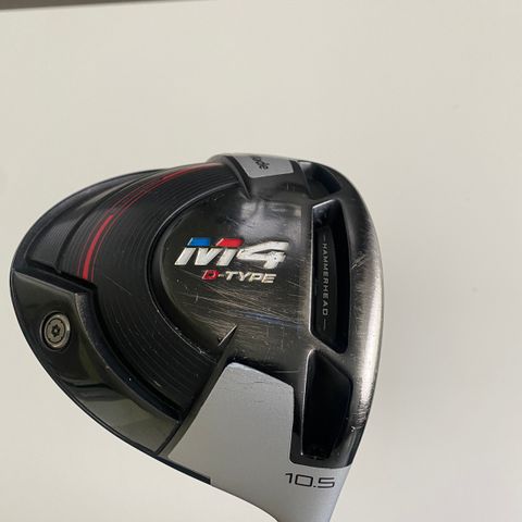 Taylor made M4 driver med stiff skaft