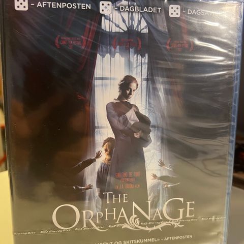 The Orphanage/El Orfanato. Blu-ray. Utgått europeisk versjon i plast