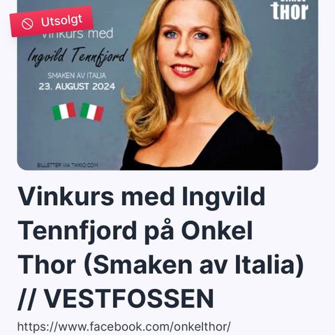 Vinkurs med Ingvild Tennfjord