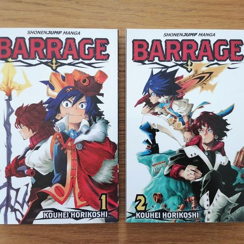 Manga - Barrage ( 1 & 2) - 100,- samlet