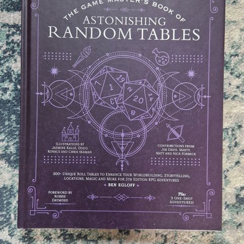 Game masters book of astonishing random tables