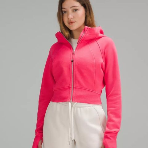 Lululemon Full Zip Scuba Cropped