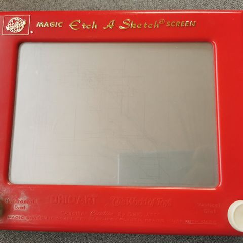 Magic Etch A Sketch Screen