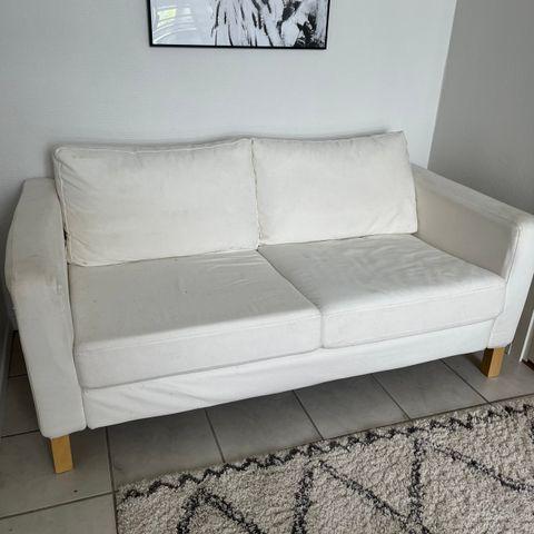 Karlstad sofa med ekstra trekk