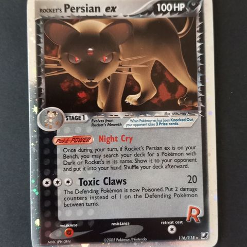 Pokemonkort: Mange EX Holo  kort til  salg  - Vintage