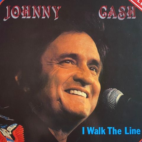 JOHNNY CASH - I WALK THE LINE - 2 LP ALBUM.