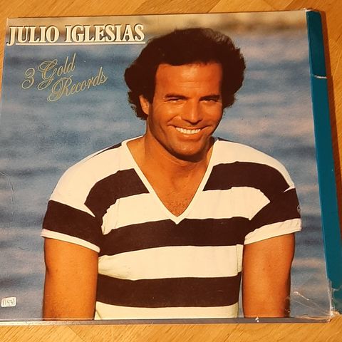Julio Iglesias   - 3 Gold Records