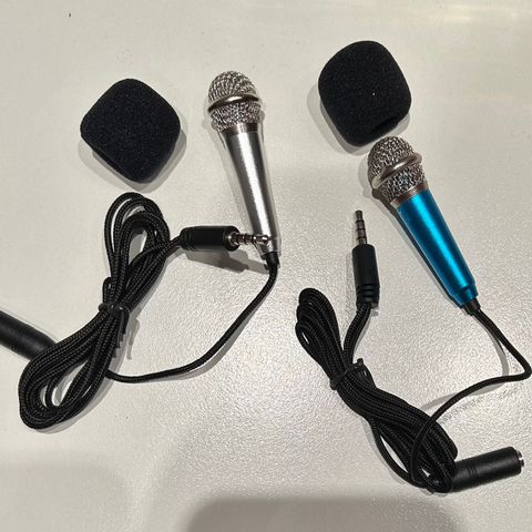 2 mini mikrofoner