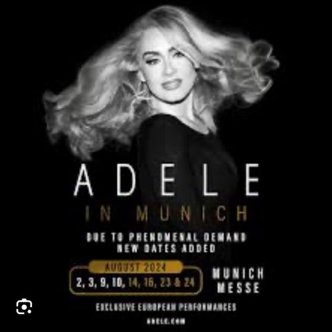 Adele billetter i München