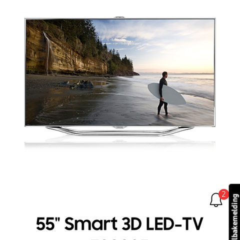 55” Smart 3D Led tv