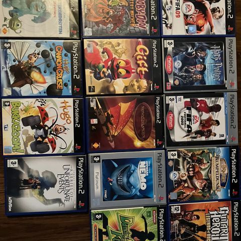 Samling PS2 spill