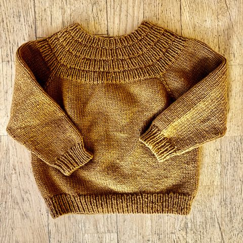 Strikk Ankers sweater 2-3 år