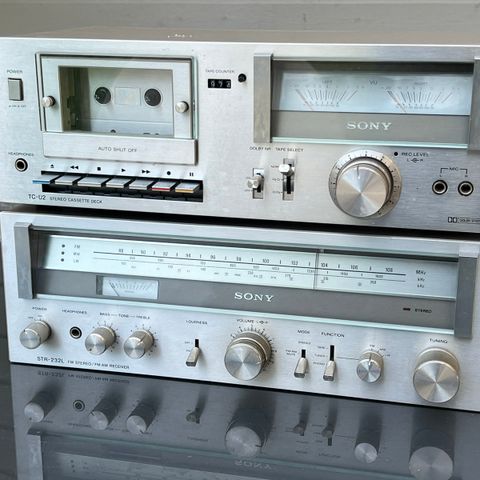 Sony kassettspiller - Radio FM receiver