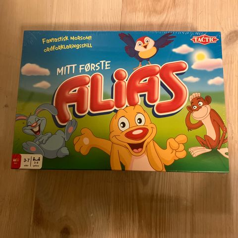 Alias brettspill, 3-7 år