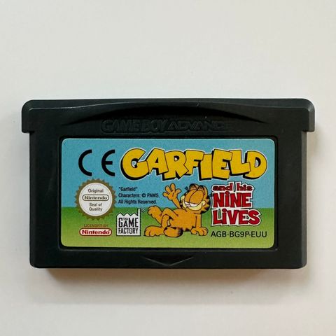 Nintendo Game Boy Advance: Garfield and His Nine Lives