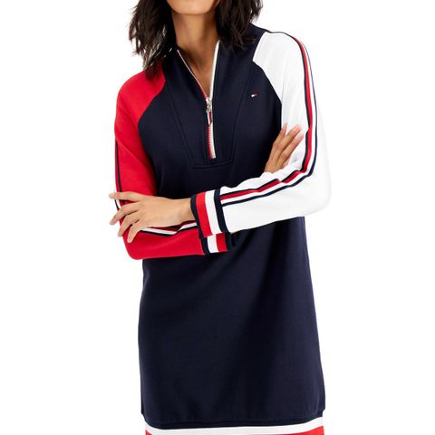 Tommy Hilfiger genser kjole med fleece- Str.XS (passer Small også)