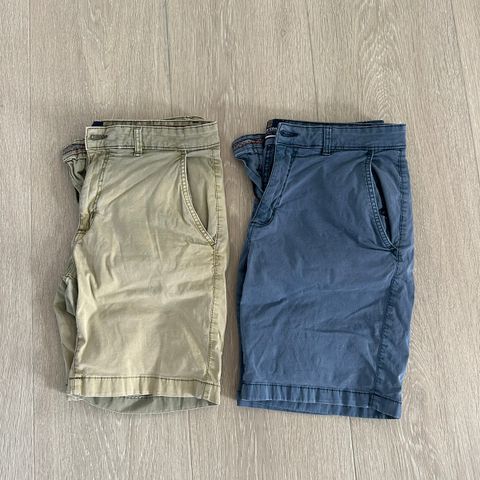 Shorts fra Green Coast og Lee selges