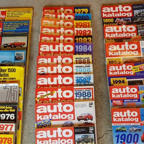 Bilmagasin - Auto Katalog 1969 - 1999