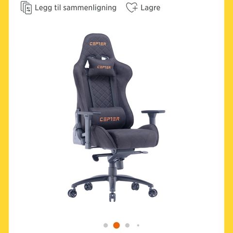 Cepter Rogue Fabric gamingstol