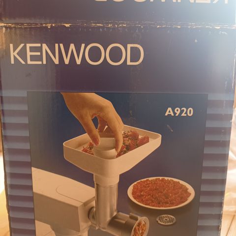 Ubrukt tilbehør til Kenwood kjøkkenmaskin