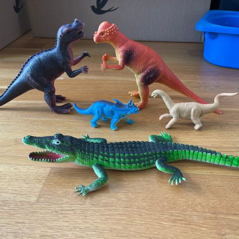 Dinosaurer lekefigurer