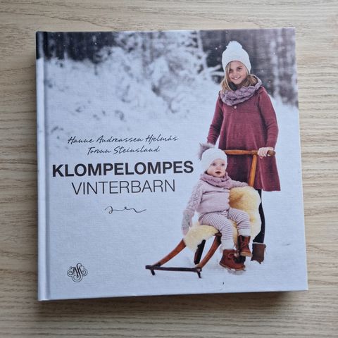 Klompelompes vinterbarn - strikkebok