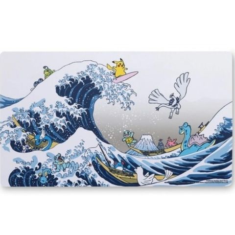 Pokemon Great Wave Pikachu & Friends Playmat til salgs - Fra Japan!