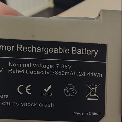 Stor kapasitet batteri for Dji mini 3/4/ Pro