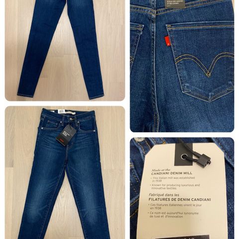 Levi's Mile High super skinny