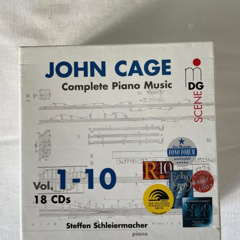 John Cage «Complete piano music»