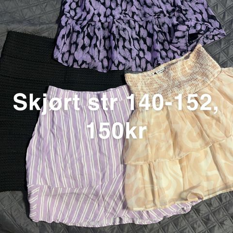 Sommerklær/klær til jente str 134-152