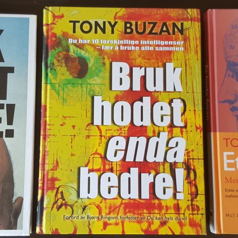 Tony Buzan: Et hode foran, Bruk hodet, Bruk hodet enda bedre . trn 98