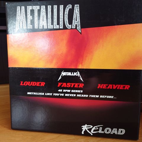 Metallica - Reload. 4 LP Boks.