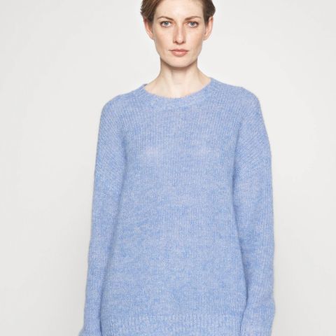 Holzweiler Sande knit sweater blue mix str M