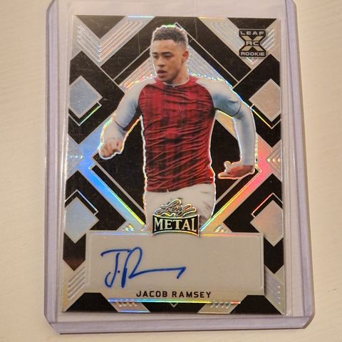 Jacob Ramsey RC 11/15 Auto Nummerert Leaf Metal