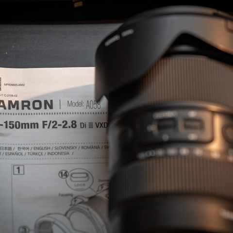 Tamron 35-150mm f/2-2.8 Di III VXD For Sony E