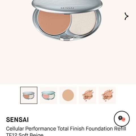 Sensai Cellular Performance Total Finish Foundation Refill TF12 Soft Beige