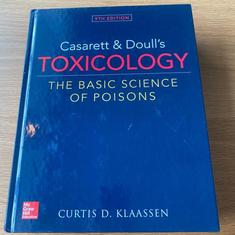 Toxicology - the basic science of poisons