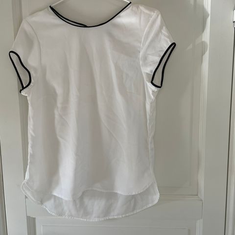 Kort ermet bluse/topp