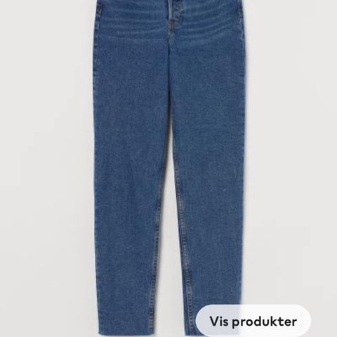 High ancle mom jeans str 40