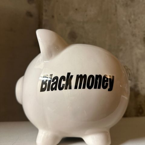 Sparegris «Black Money»