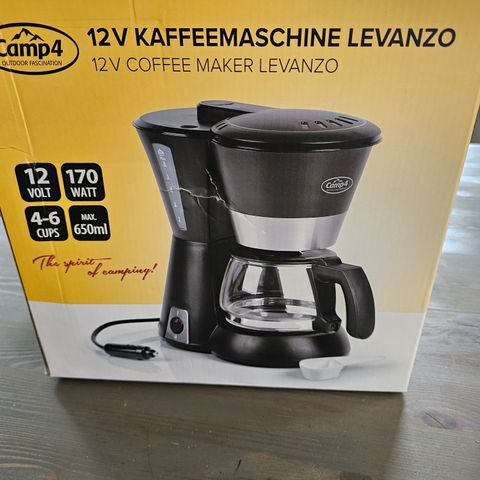 Kaffemaskin 12V