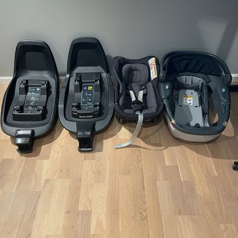 Maxi-Cosi Coral med 2 baser (isofix)