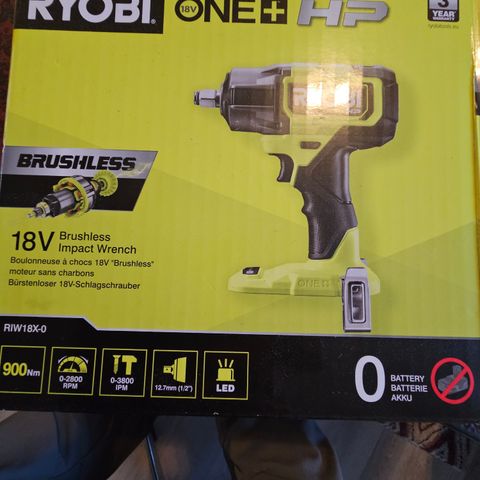 Ryobi muttertrekker RIW 18x-0