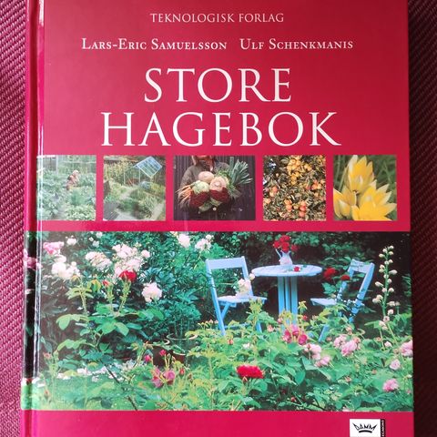 Teknologisk Forlag - Store Hagebok - stor og flott bok